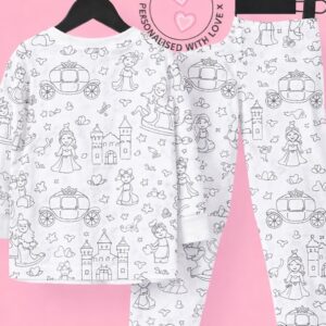 DIY Colour-In Princess Pyjama Set